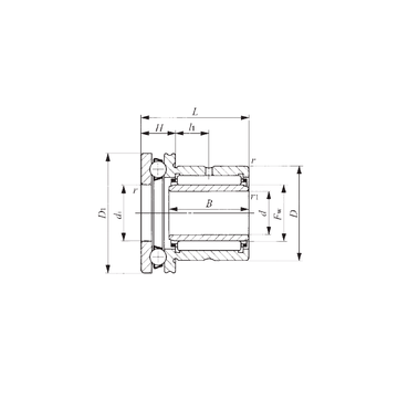 NAXI 723 IKO NAXI 723 IKO Complex Bearings #1 image